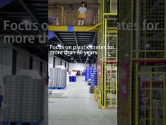 высококачественный ящик для гнездования текстовый пластиковый ящик для овощей