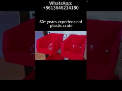 Пластиковые полки-контейнеры Пластиковый штабелируемый подвесной контейнер Складские инструменты Детали