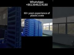 Штабелируемый складной пластиковый ящик для хранения PP Industrial