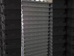 Изготовленный на заказ пластиковый ящик для переезда с новой конструкцией прикрепленной крышки | ПЕРВЫЙ Производитель Пластика
