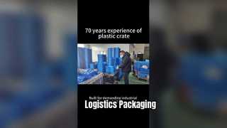 Heavy-Duty Foldable Plastic Crate Assembly | OEM Factory Manufacturing Solution