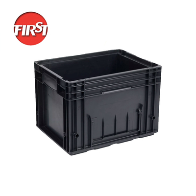 Купить 22.3l Plastic Storage Box Injection Stackable EUR Пластиковые контейнеры VDA Производство в сети