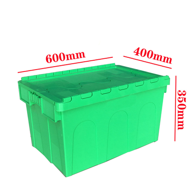 Купить 63L Пластиковые ящики с крышками Пластиковые твердые неустойчивые ящики перемещающие ящики укладные контейнеры Производство в сети
