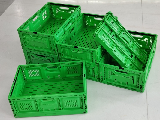 570x370x210 мм Маленькие складываемые пластиковые фруктовые ящики складываемые сельское хозяйство